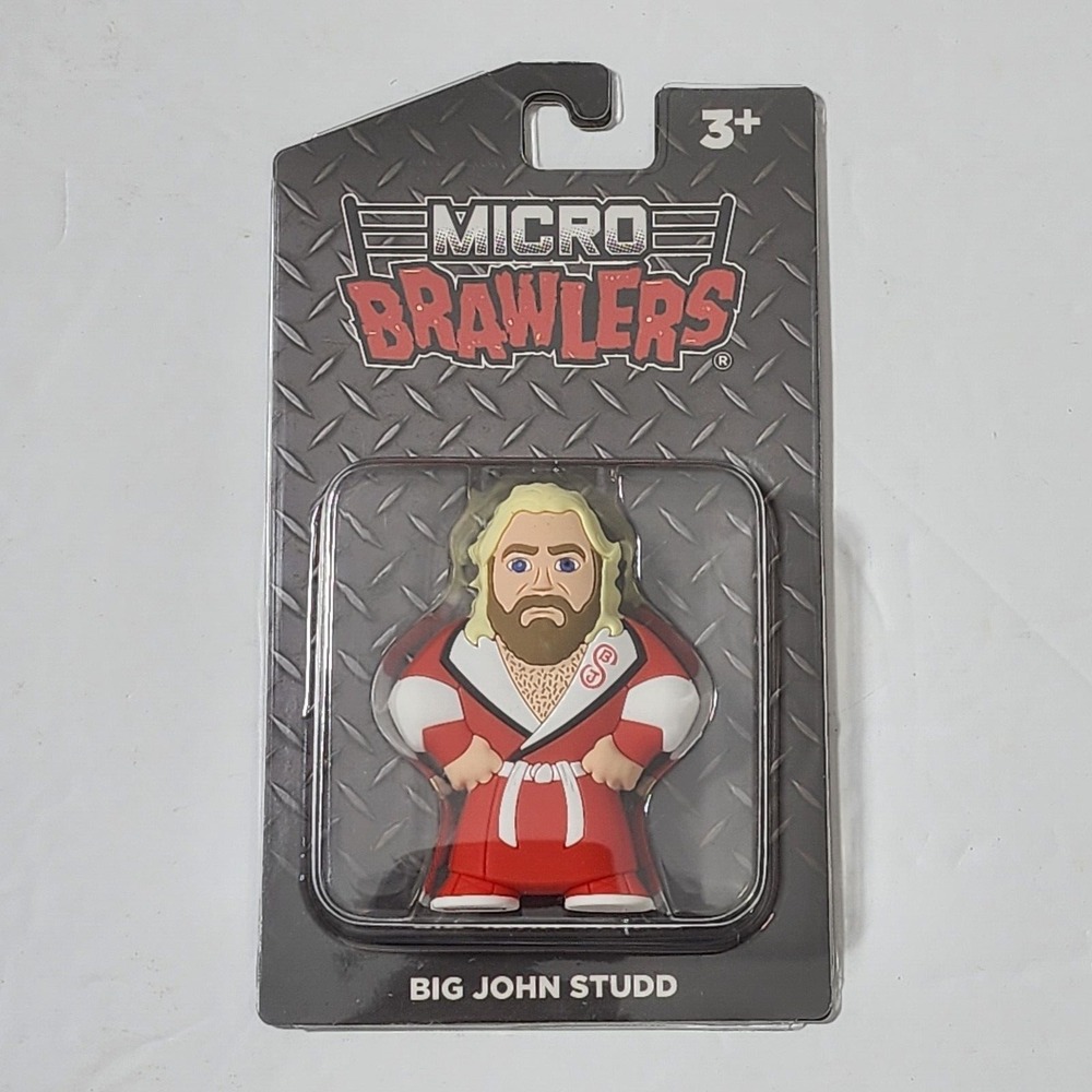 Pro Wrestling Crate Micro Brawlers Big John Studd Figure 3" New WWE Legend